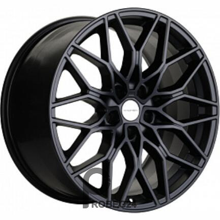 Khomen KHW 1902 8.5x19 5*108 ET48 DIA60.1 Black Matt Литой