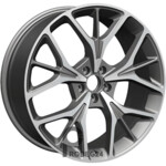 Khomen KHW 2012 8x20 5*108 ET46 DIA63.3 Gray-FP Литой