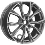 Khomen KHW 1907 7.5x19 5*120 ET30 DIA66.1 Gray-FP Литой