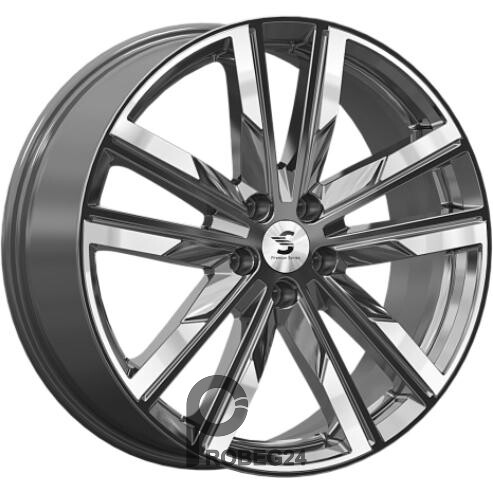 Скад КР014 8x20 5*108 ET36 DIA65.1 Diamond gloss graphite Литой