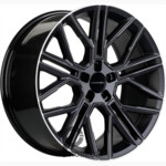 Khomen KHW 2101 9.5x21 5*112 ET36 DIA66.6 Black Matt MR Литой