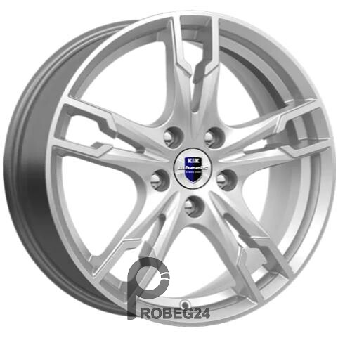 K&K Солар 7x17 4*100 ET43 DIA60.1 Дарк платинум Литой