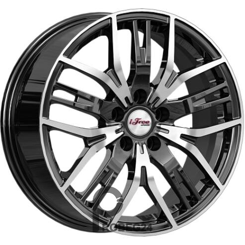 iFree Аскет 7x17 5*108 ET35 DIA67.1 Блэк Джек Литой