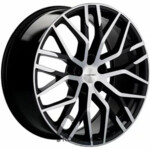 Khomen KHW 2005 8.5x20 5*120 ET45.5 DIA62.5 Black-FP Литой
