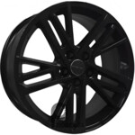 Khomen KHW 1815 8x18 5*108 ET47 DIA60.1 Black Литой