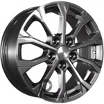 Khomen KHW 1605 6.5x16 5*110 ET46 DIA63.3 Gray-FP Литой