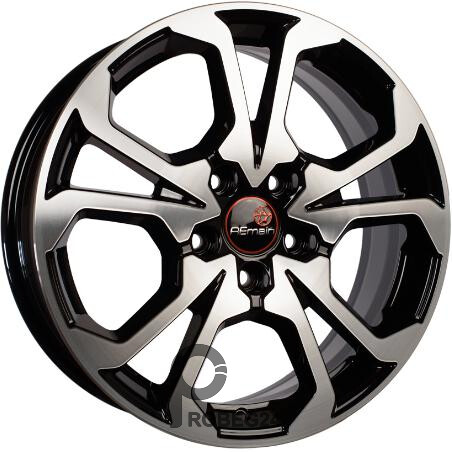 Vector R242 6.5x17 5*114.3 ET49 DIA67.1 BFP Литой