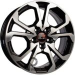 Vector R242 6.5x17 5*114.3 ET50 DIA54.1 BFP Литой