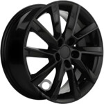 Khomen KHW 1507 6x15 5*105 ET39 DIA56.6 Black Литой
