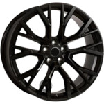 Replica FR B496 9.5x21 5*112 ET37 DIA66.6 Black Литой
