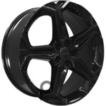 Khomen KHW 1909 7.5x19 5*112 ET32 DIA66.6 Black Литой