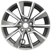Khomen KHW 1802 7x18 5*114.3 ET40 DIA66.6 Gray-FP Литой