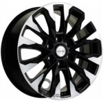 Khomen KHW 2010 8x20 6*139.7 ET35 DIA95.1 Black-FP Литой