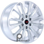 Replica LA TY572 8x18 6*139.7 ET60 DIA95.1 Silver Литой