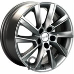 Khomen KHW 1507 6x15 5*105 ET39 DIA56.6 Gray-FP Литой