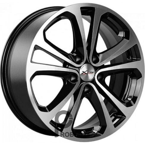 X'trike X-113 7x17 5*114.3 ET50 DIA64.1 BKFP Литой
