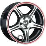 LS 319 6.5x15 5*105 ET39 DIA56.6 BKFRL Литой