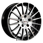 X'trike X-128 6.5x16 5*100 ET40 DIA67.1 BKFP Литой