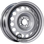 Trebl 8075 6x15 4*114.3 ET43 DIA67.1 Silver Штампованный