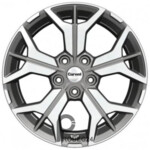 Carwel Виви 6.5x17 4*100 ET43 DIA60.1 SB Литой