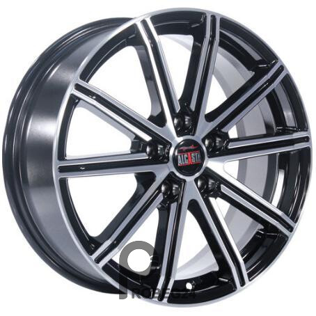 Alcasta M64 7x17 5*114.3 ET47 DIA67.1 BKF Литой