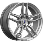 K&K Бартон 8x17 5*114.3 ET40 DIA66.1 Дарк платинум Литой