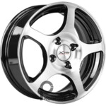X'trike X-103 5.5x14 4*108 ET43 DIA63.3 BKFP Литой