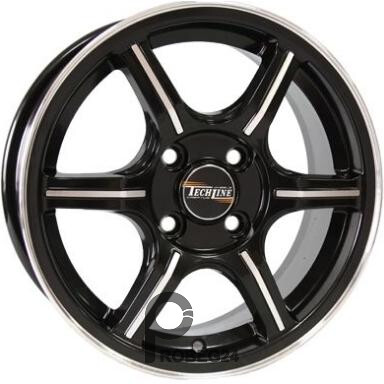 Tech Line 433 5.5x14 4*98 ET38 DIA58.6 BFP Литой