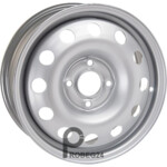 Trebl 7255 P 6x15 4*108 ET47.5 DIA63.3 Silver Штампованный