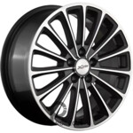 X'trike X-136 7x17 5*108 ET33 DIA60.1 BKM/FP Литой