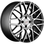 X'trike X-131 7x17 4*100 ET37 DIA60.1 BKM/FP Литой