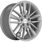 Khomen KHW 1807 8x18 5*112 ET44 DIA57.1 F-Silver Литой