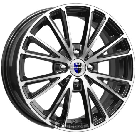 K&K Меандр 6x15 4*100 ET35 DIA67.1 Алмаз бархат Литой