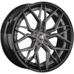 LS Forged FG35 10.5x21 5*112 ET43 DIA66.6 ALBRSD-GM/BK Кованый