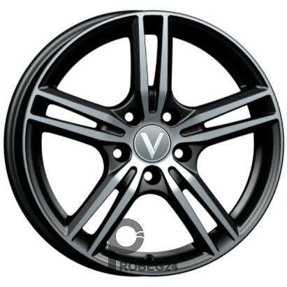 Vector B223 6.5x16 5*114.3 ET45 DIA67.1 BFP Литой