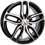 Vector B199 6.5x17 5*108 ET33 DIA60.1 BFP Литой