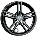 Vector B223 6.5x16 5*100 ET40 DIA67.1 BFP Литой