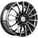 X'trike X-106 6.5x15 5*114.3 ET45 DIA67.1 BKFP Литой