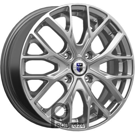 K&K Лилиом 6x16 4*108 ET37.5 DIA63.3 Дарк платинум Литой