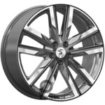 K&K КР014 8x20 5*112 ET34 DIA57.1 Diamond gloss graphite Литой