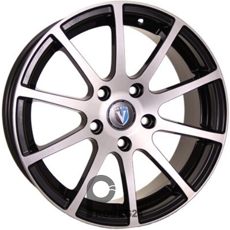 Venti 1603 6.5x16 4*100 ET37 DIA60.1 BFP Литой