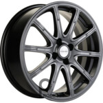 Khomen KHW 1707 6.5x17 4*100 ET50 DIA60.1 Gray Литой