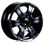 Скад Рейнджер 7x16 6*139.7 ET30 DIA109.7 Черный бархат Литой
