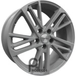 Khomen KHW 1815 8x18 5*108 ET47 DIA60.1 F-Silver Литой