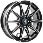 Venti 1716 7x17 4*100 ET40 DIA60.1 BFP Литой