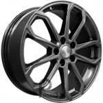 Khomen KHW 1816 7x18 5*108 ET33 DIA60.1 Gray Литой