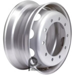 Steger STG4404 9x22.5 10*335 ET175 DIA281 Silver Штампованный