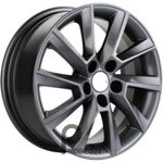 Khomen KHW 1604 6x16 5*100 ET38 DIA57.1 Gray Литой