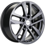 Khomen KHW 1612 6.5x16 5*112 ET50 DIA57.1 Gray Литой