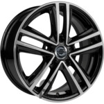 Aero V2137 6.5x16 5*114.3 ET43 DIA67.1 BFP Литой